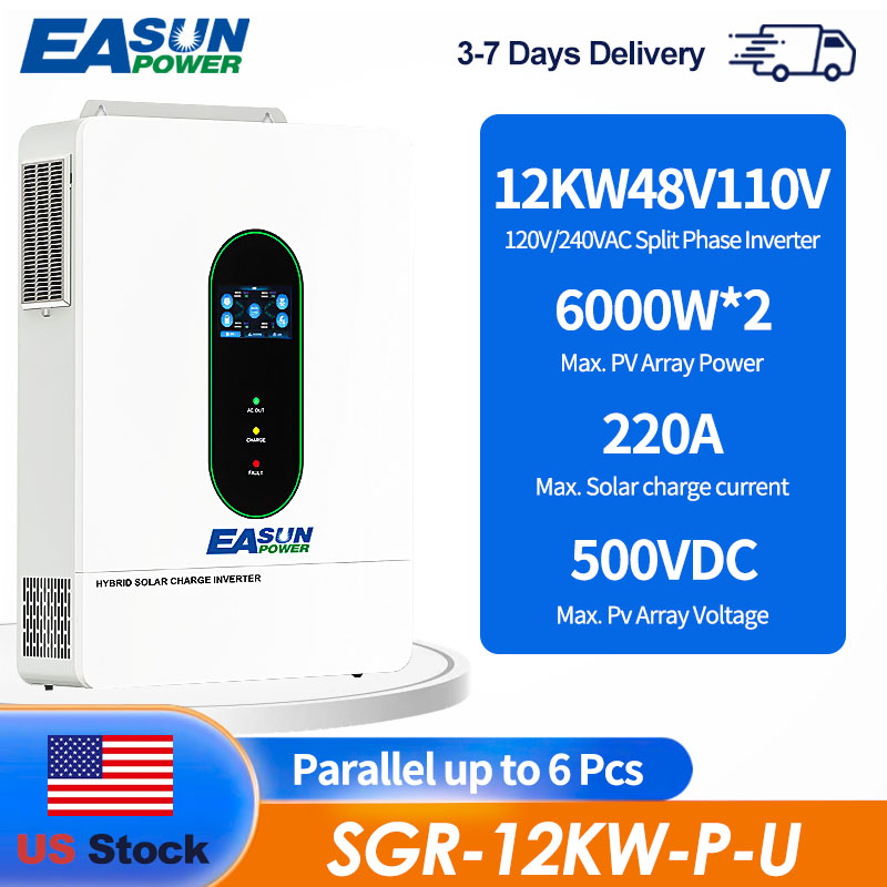 Charge Controller Solar - EASUN US 12KW 12000W Split Phase