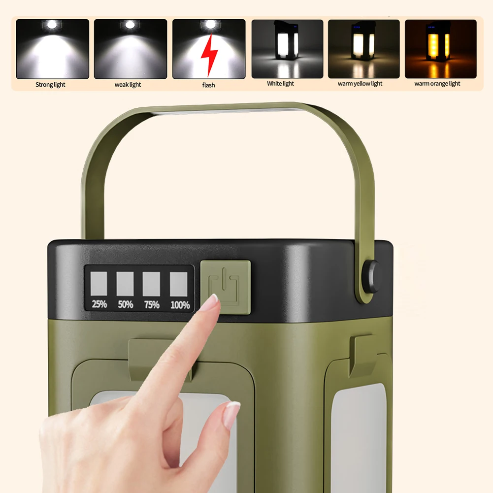 Solar Outdoor Portable Camping - Solar Lamp 评论和价格
