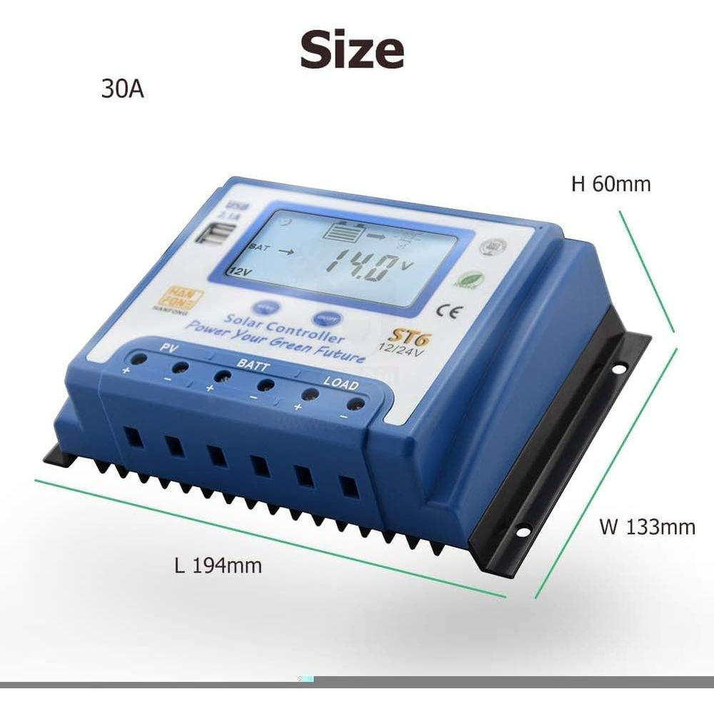 60A Solar Charge Controller 12 - Charge Controller Solar 评论和价格