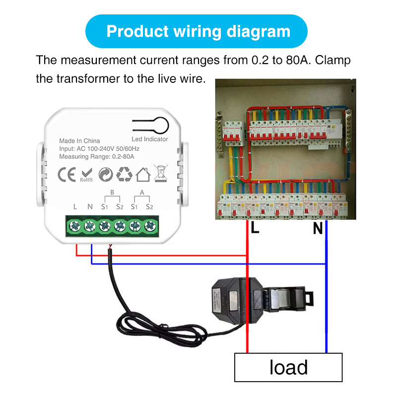 Tuya Smart Wifi Intelligent En - Energy Monitor Meter 评论和价格