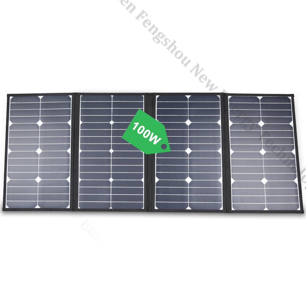 Portable 100 Watt Folding Sola - Charge Controller Solar 评论和价格