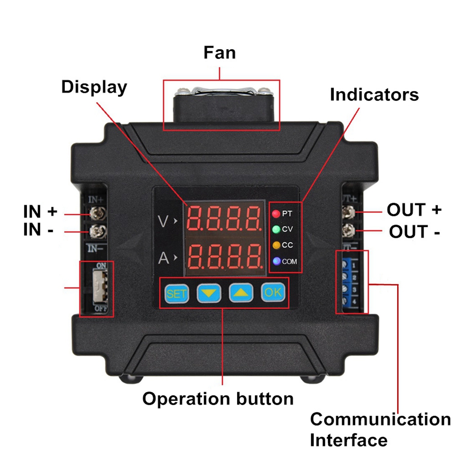 DPM8650-485RF 60V 50A Remote C - Charge Controller Solar 评论和价格