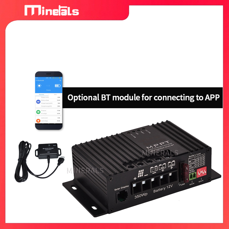 MPPT5012 12V/24V 12A Smart Sol - Charge Controller Solar 评论和价格