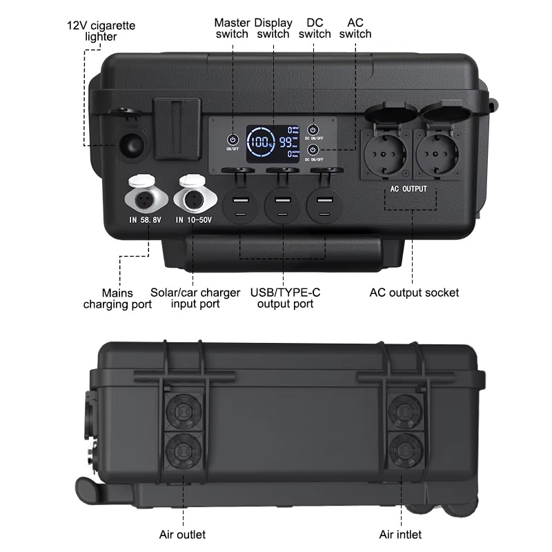 110V 220V Portable Charging St - Solar Generator 评论和价格