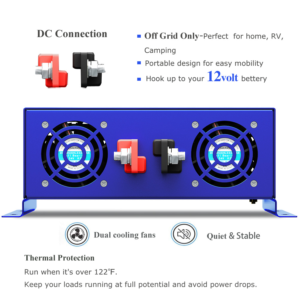 2026 Hot Sale WZRELB 3000W Car - Power Inverter 评论和价格