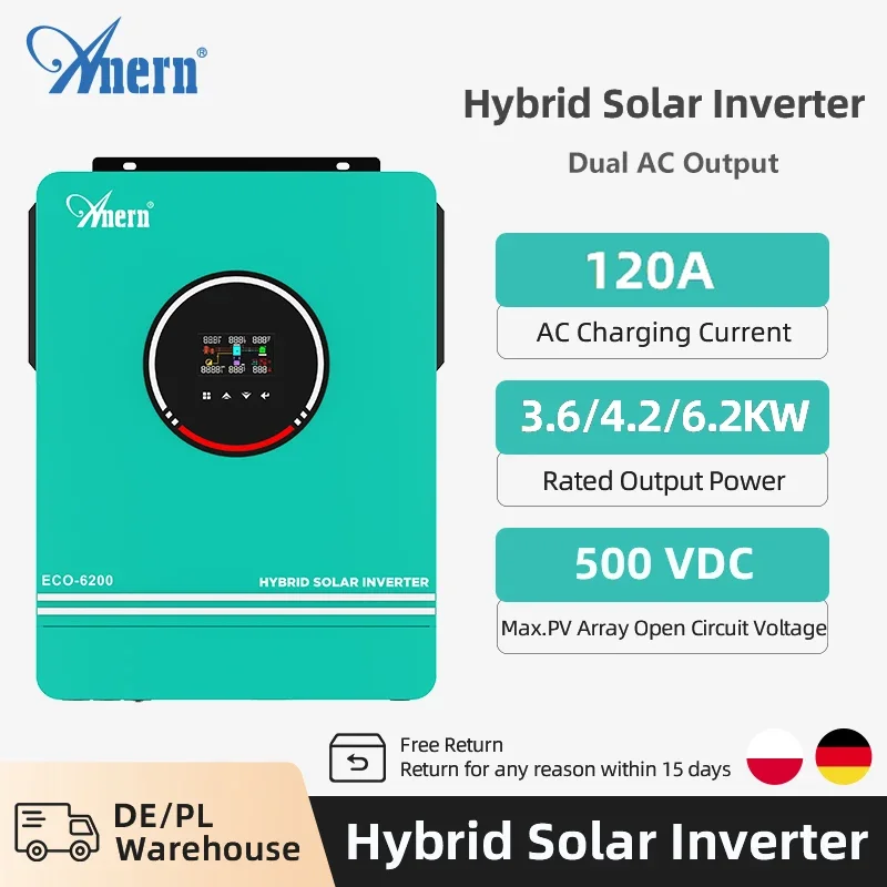 Solar Off Grid Inverter Hybrid - Charge Controller Solar 评论和价格