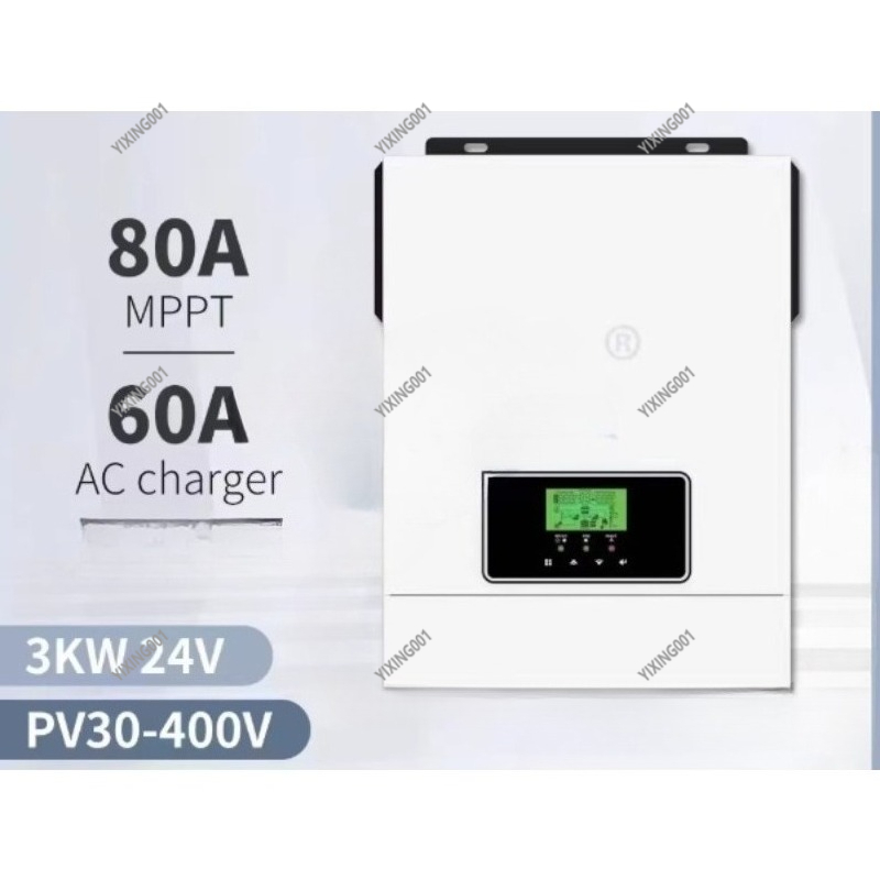 3KVA/2400W 24V Solar Inverter  - Charge Controller Solar 评论和价格
