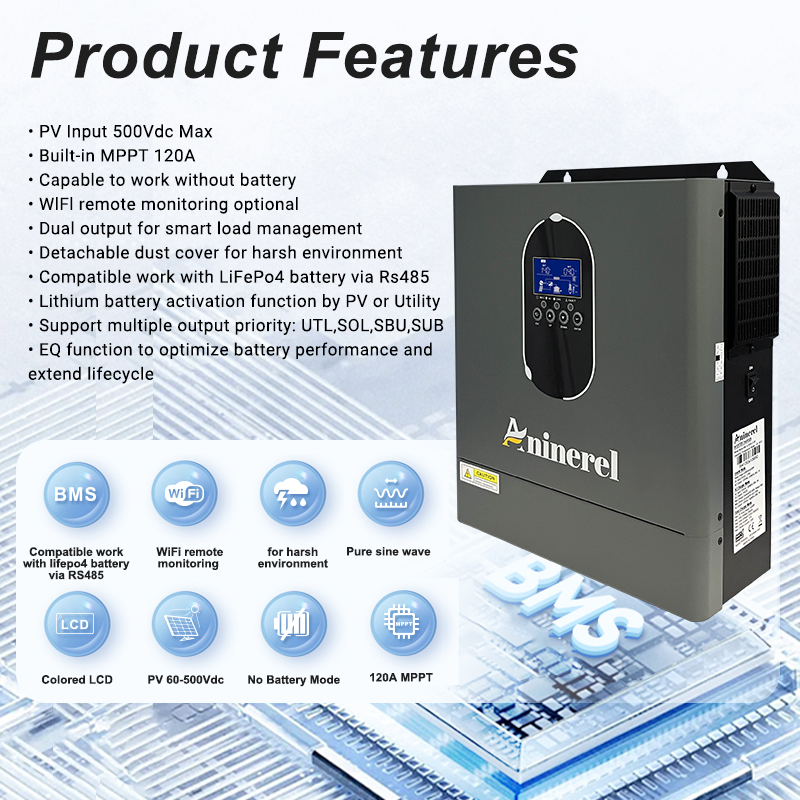 Aninerel 4.2KW 24V NEW 110-120 - Charge Controller Solar 评论和价格