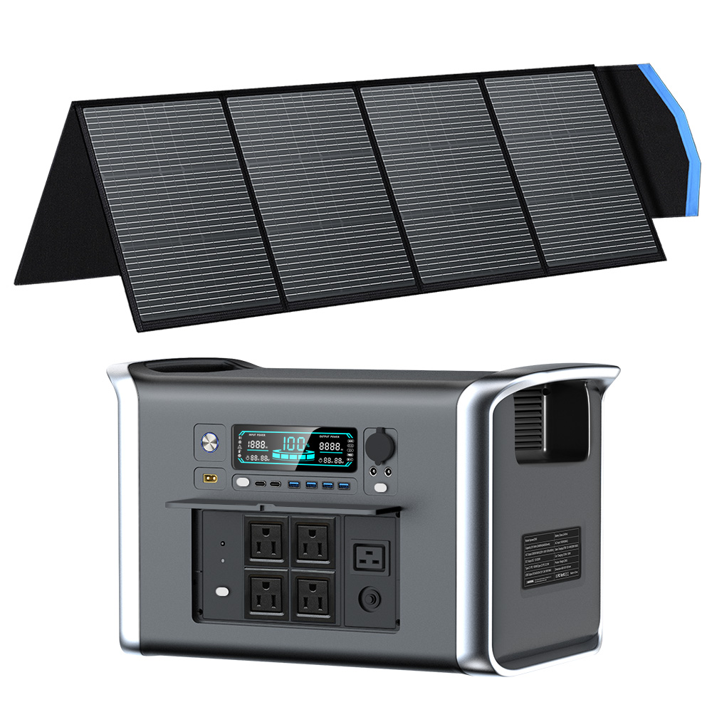 CTOLITY  AP2000 2400W Portable - Solar Panel 200W 评论和价格